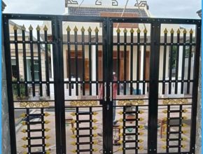 Cửa sắt 4 cánh đẹp – tạo điểm nhấn thẩm mỹ