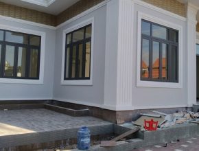Màu nhôm xingfa đa dạng được nhiều gia đình lựa chọn