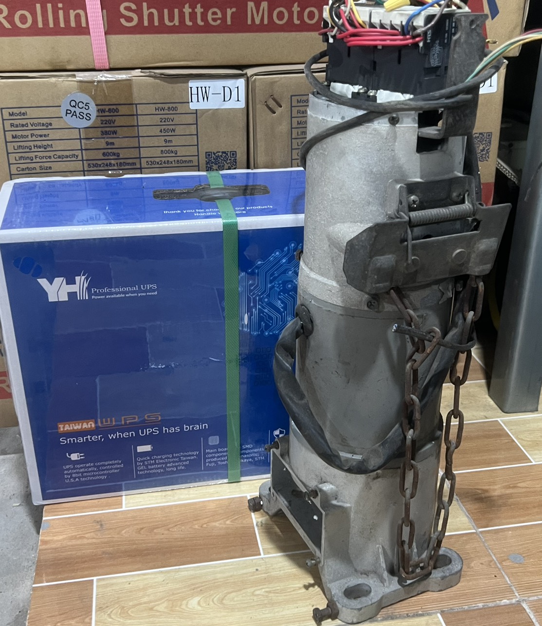 Motor cửa cuốn sự thuận tiện cho người tiêu dùng