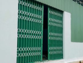 Cửa kéo sắt sử dụng trong nhà ở