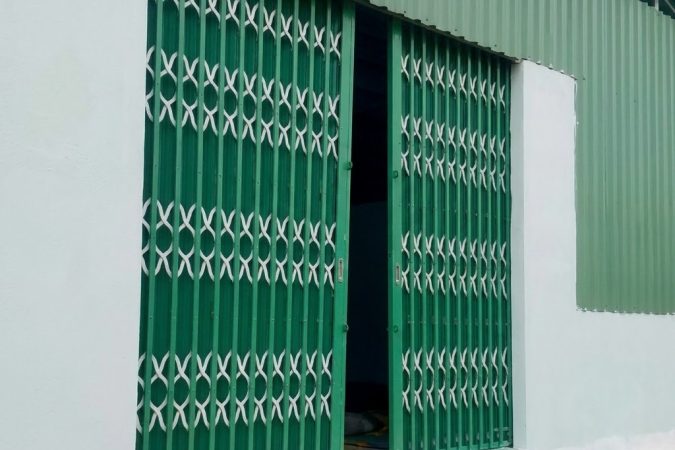 Cửa kéo sắt sử dụng trong nhà ở