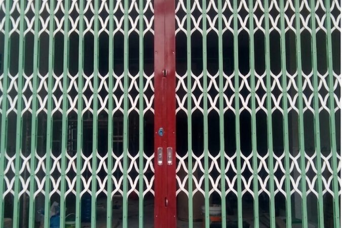 Cửa kéo an toàn chi phí thấp