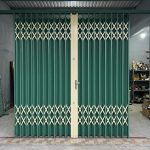 Cửa kéo sắt đẹp 1 cánh – 2 cánh thiết kế hiện đại