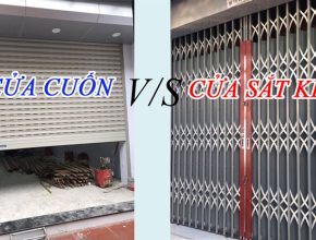 Nên dùng cửa cuốn hay cửa xếp Đài Loan