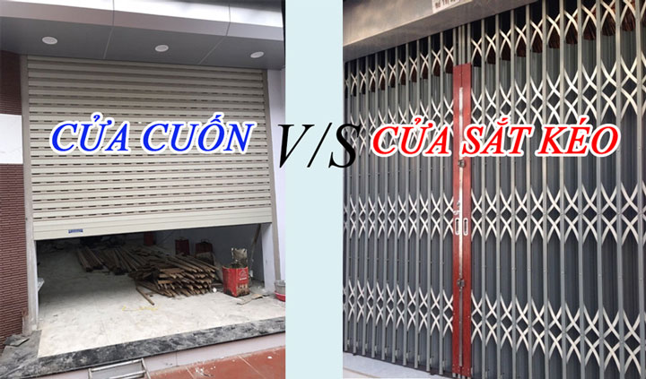 Nên dùng cửa cuốn hay cửa xếp Đài Loan