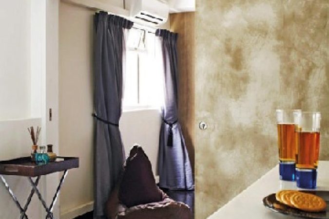 Cửa kéo tiết kiệm diện tích