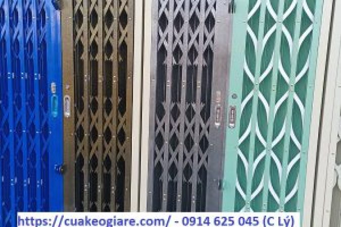 Cửa Kéo Chống Trộm Mẫu Mới Nhất
