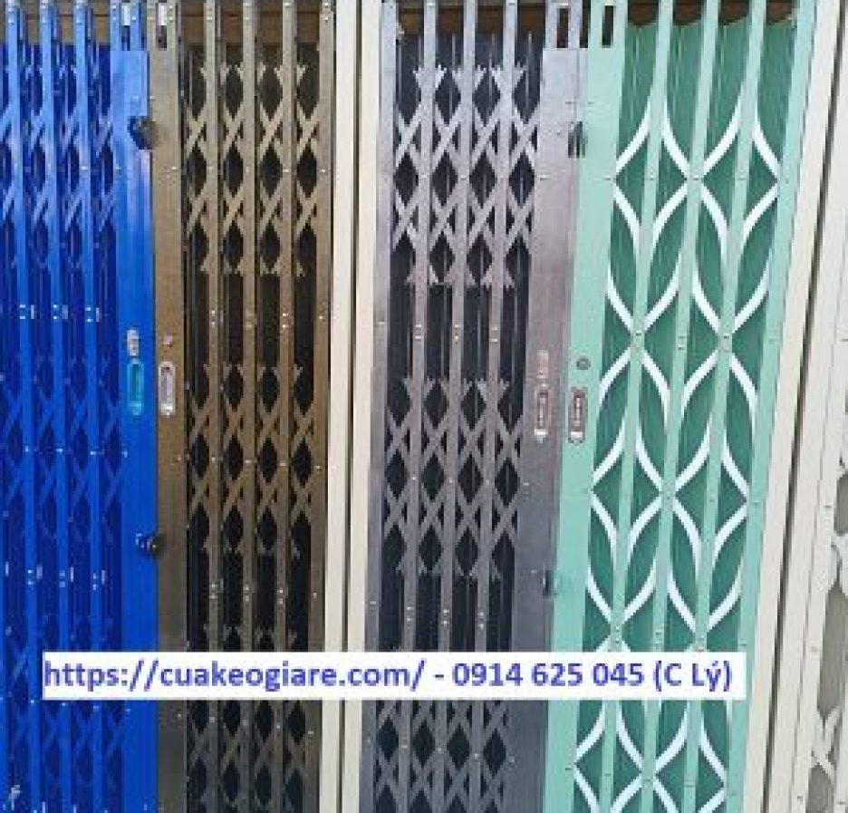 Cửa Kéo Chống Trộm Mẫu Mới Nhất