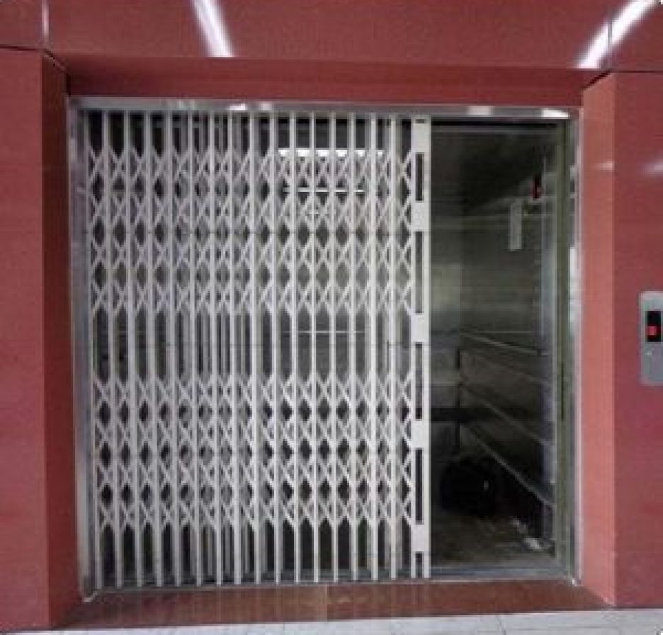 Lắp đặt cửa sắt kéo 1 cánh không lá tphcm
